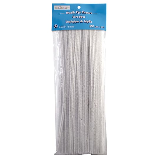 12 Packs: 100 ct. (1,200 total) Chenille Pipe Cleaners by Creatology&#x2122;